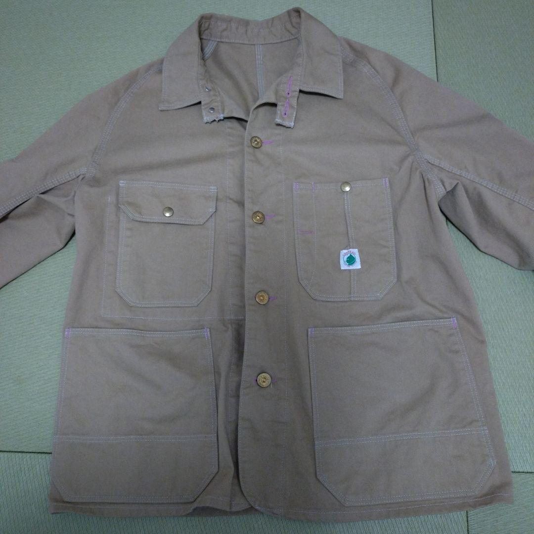 TCBジーンズ Cat Head Jacket カーキ