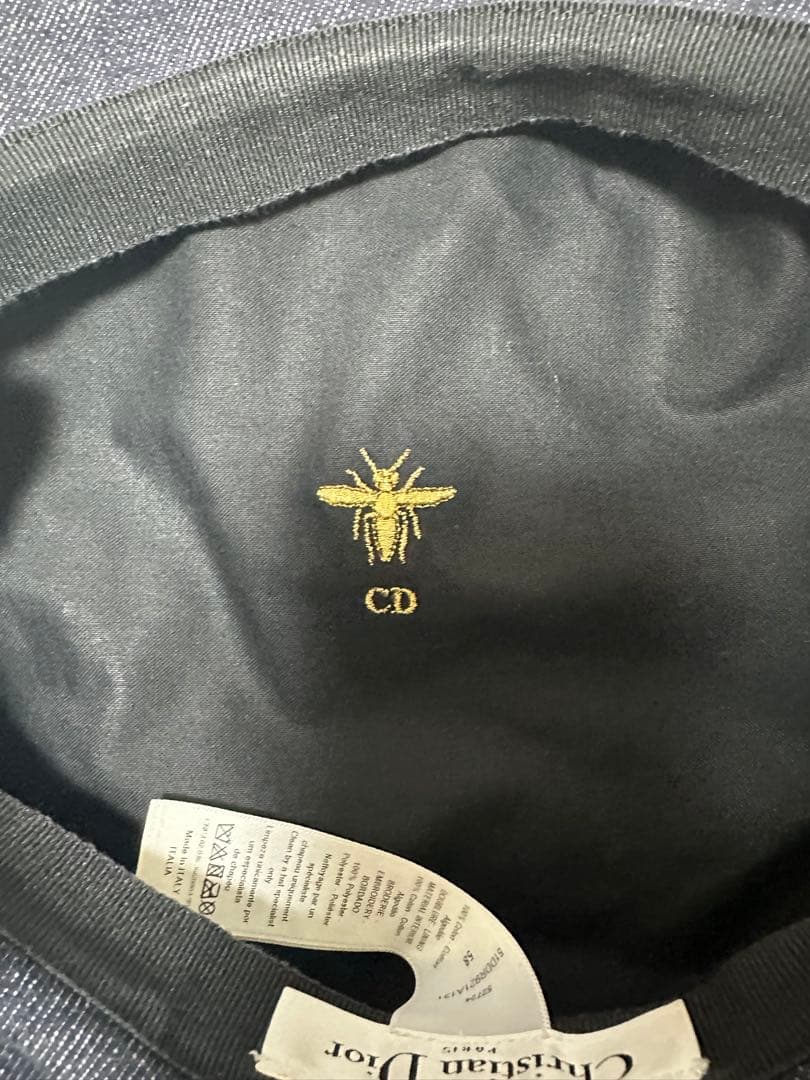 Dior デニムキャスケット CDロゴ刺繍