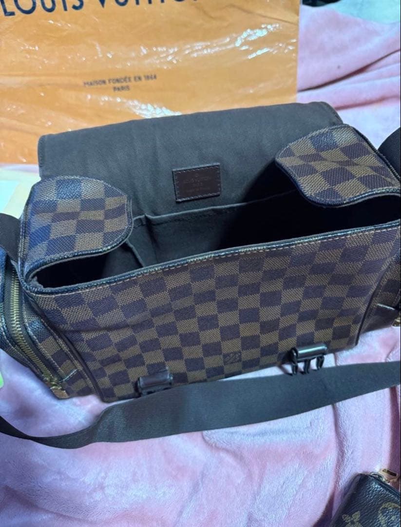 n*u様 ルイヴィトン　リポーター メルヴィール　ダミエ ユニセックス