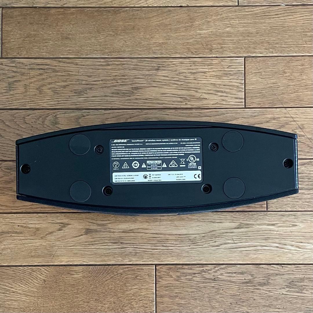 Bose SoundTouch 20 ワイヤレススピーカー/リモコン付