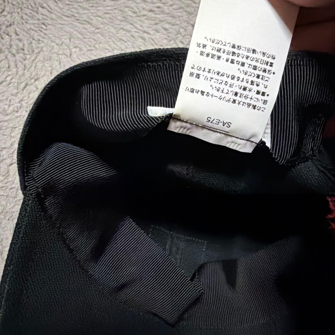 国内正規品　sacai carhartt Cap キャップ　Duck ブラック