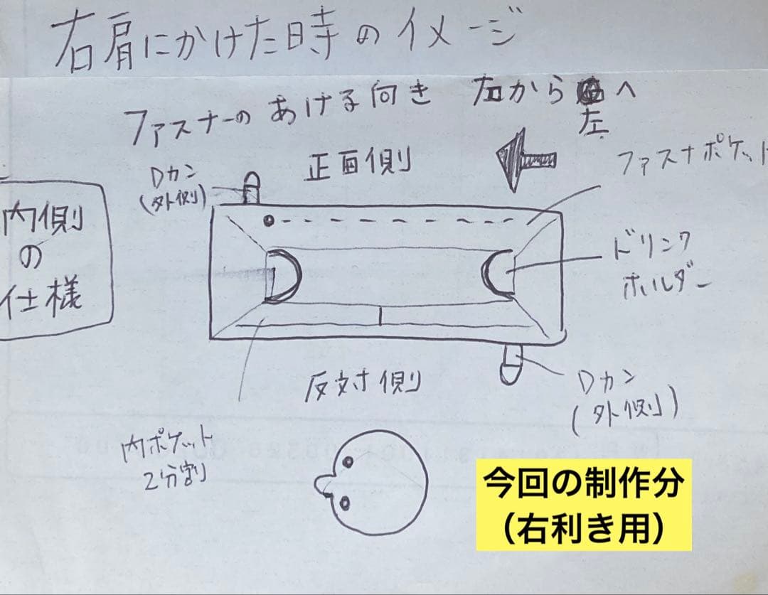 さらり様　トートバッグ　ハンドメイド