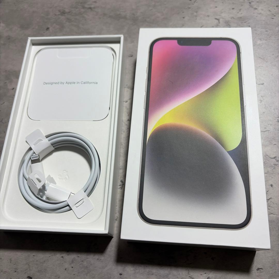 iPhone14 128GB 本体 バッテリー最大容量81％ SIMフリー