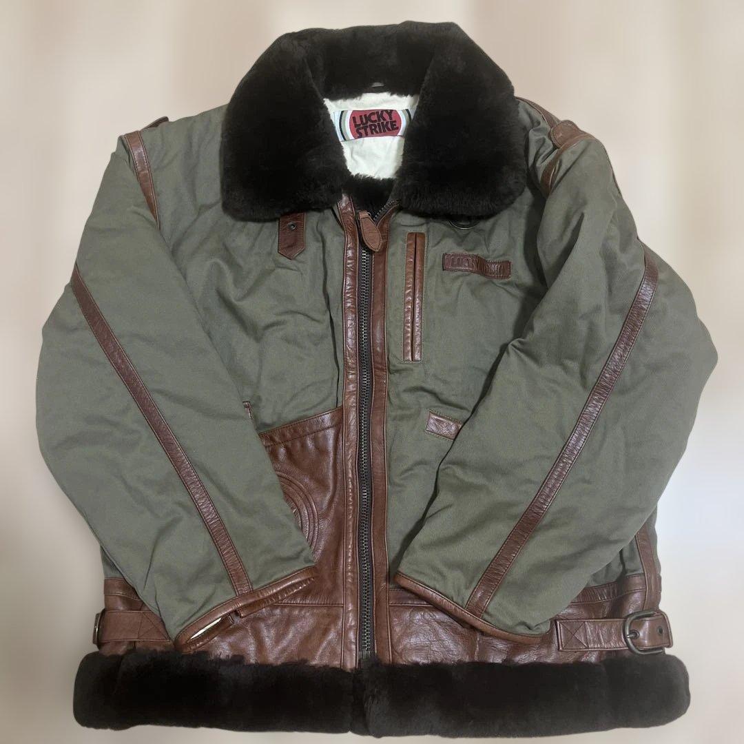 LUCKY STRIKE 50周年記念フライトジャケット　B-3