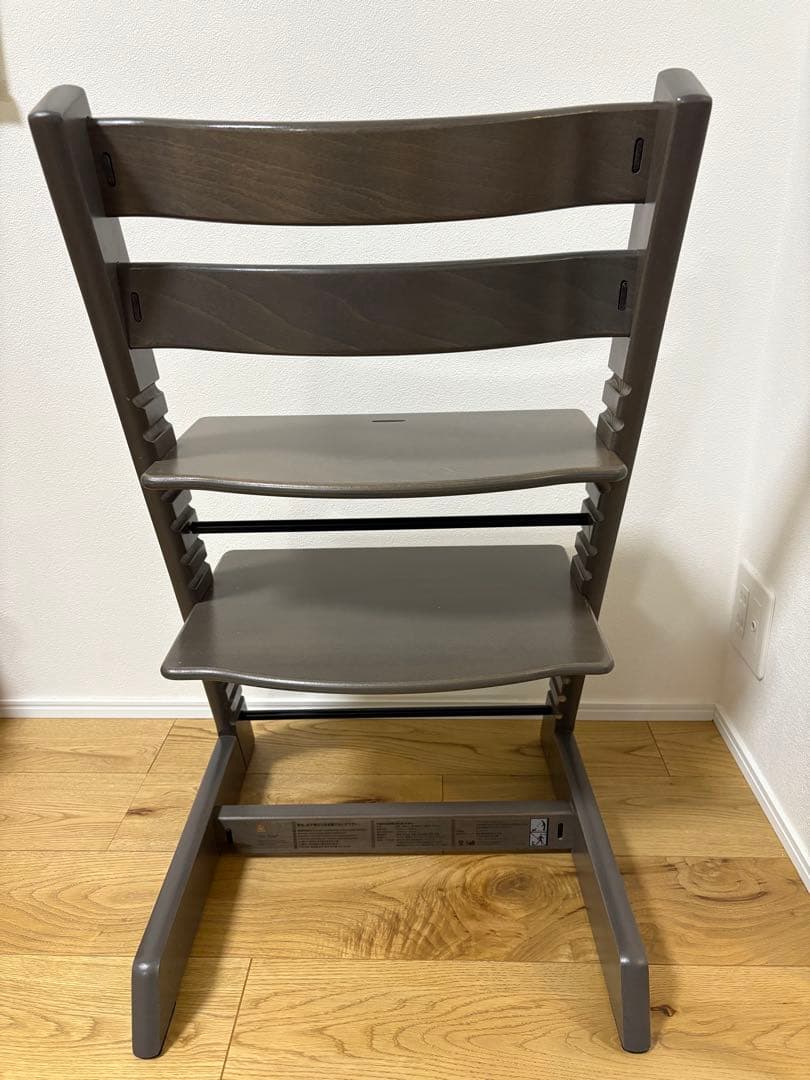 【ぜぶら】ストッケ　トリップトラップ　ヘイジーグレー