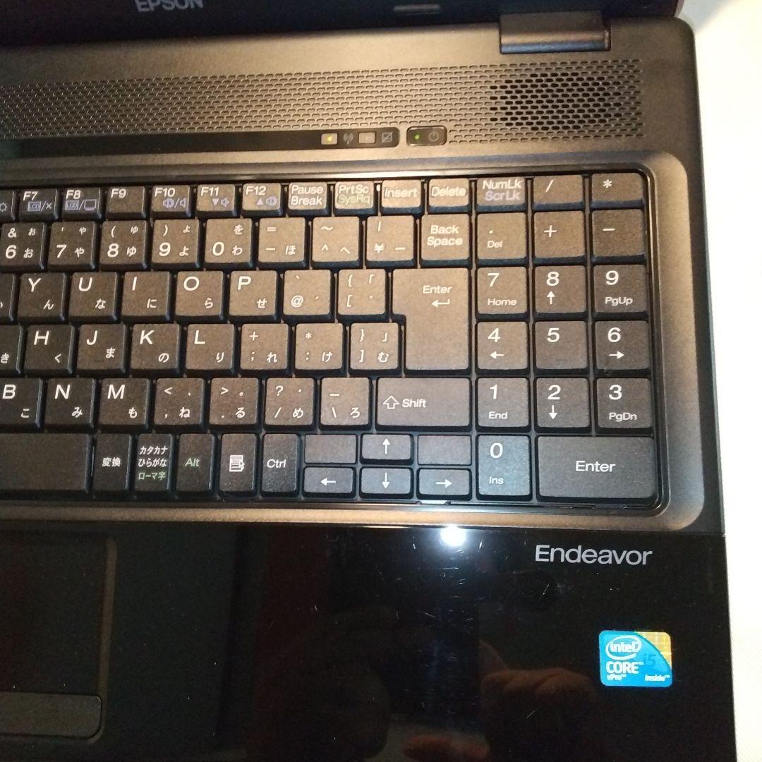 エプソン15.6インチノートPC　NJ3300　中古良品　Win11即使用可