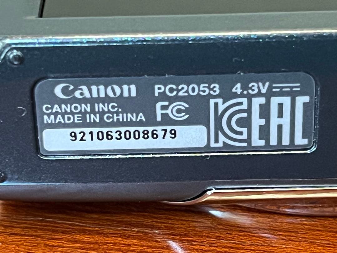 キヤノン「IXY 130」グレー　【ジャンク品扱い】充電器無しのため　✨美品✨