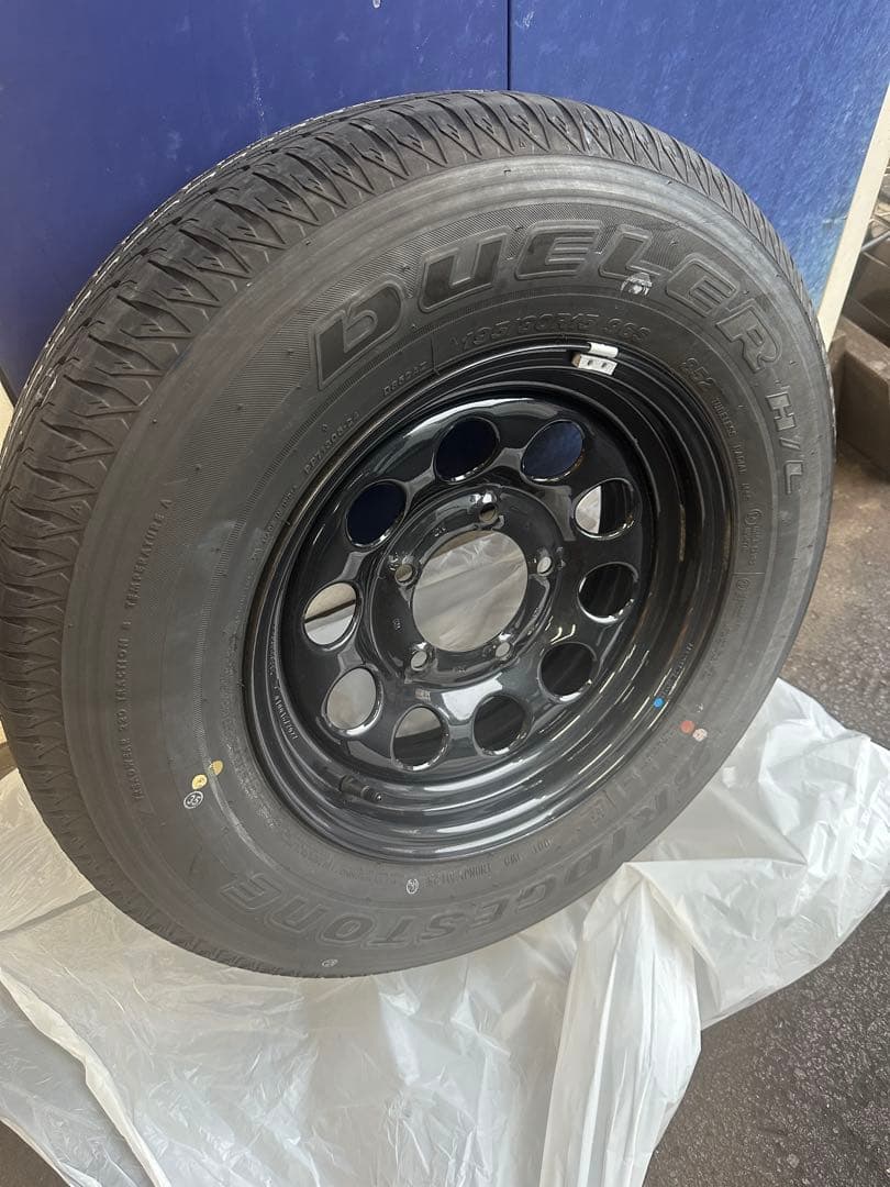 ノマド　 Dueler 195/60R15 ブラックタイヤホイール