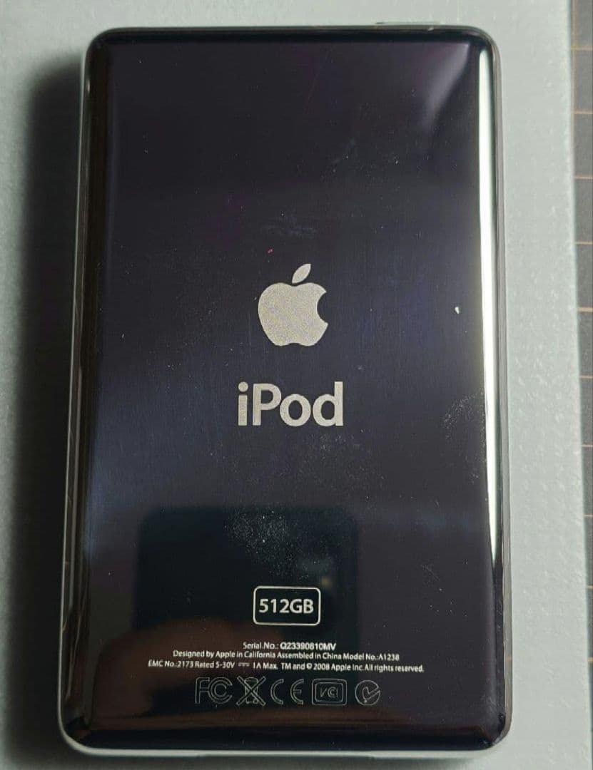 Bluetooth内蔵 ipod classic 512GB/3000mAh