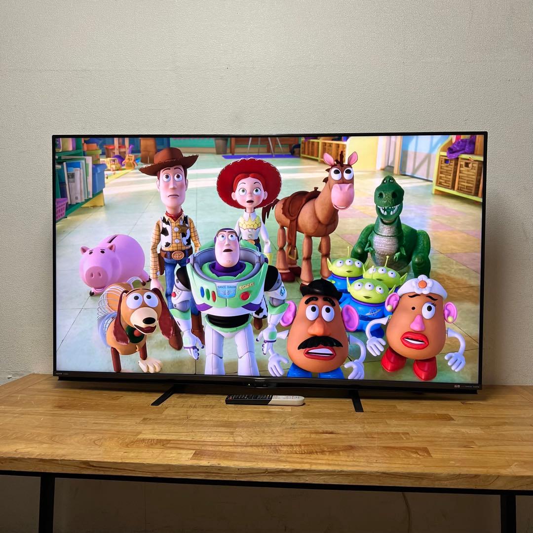 シャープ 60V型 4K 液晶テレビ Android TV 4T-C60AN1