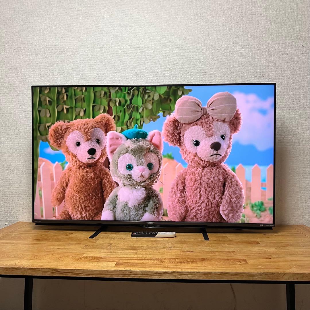 シャープ 60V型 4K 液晶テレビ Android TV 4T-C60AN1