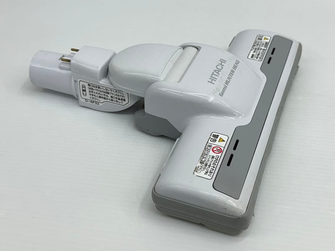 中古良品　白　D-AP32 日立掃除機　多機種対応　ヘッド　回転ブラシ　ホワイト