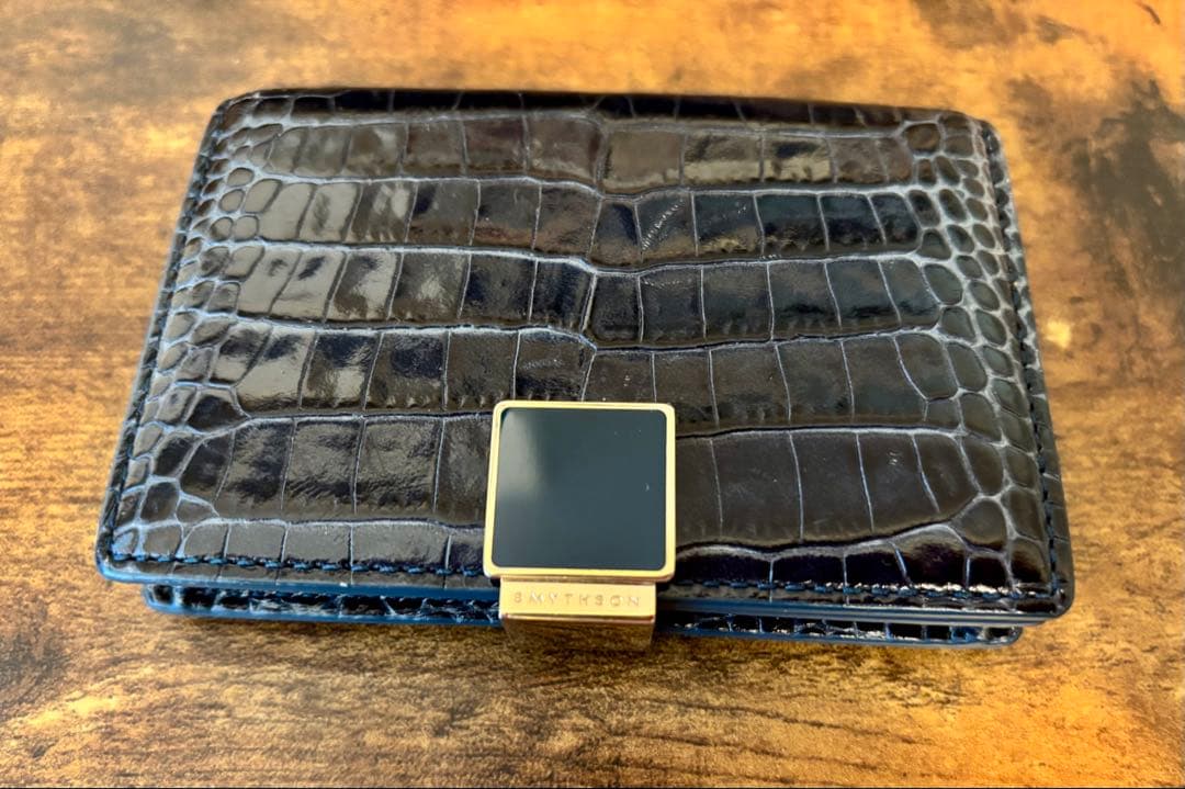 【最終価格】スマイソン　クロコダイル　名刺入れ　カードケース