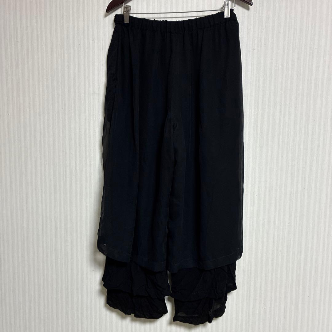 #1034 COMME des GARÇONS シアーレイヤードパンツ 古着