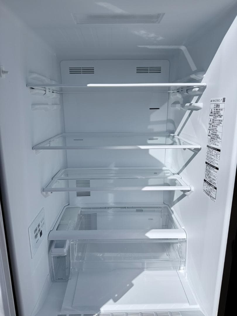 22年製 Panasonic 3ドア冷蔵庫 左開きタイプ 高圧洗浄済み