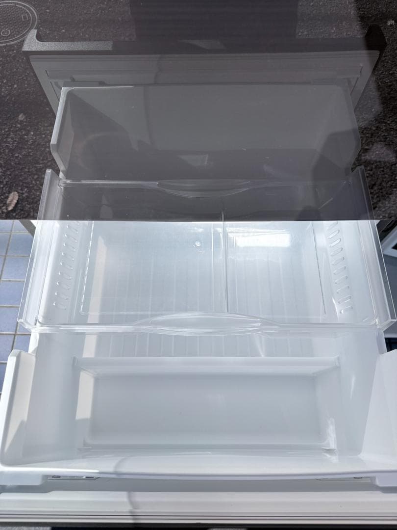 22年製 Panasonic 3ドア冷蔵庫 左開きタイプ 高圧洗浄済み