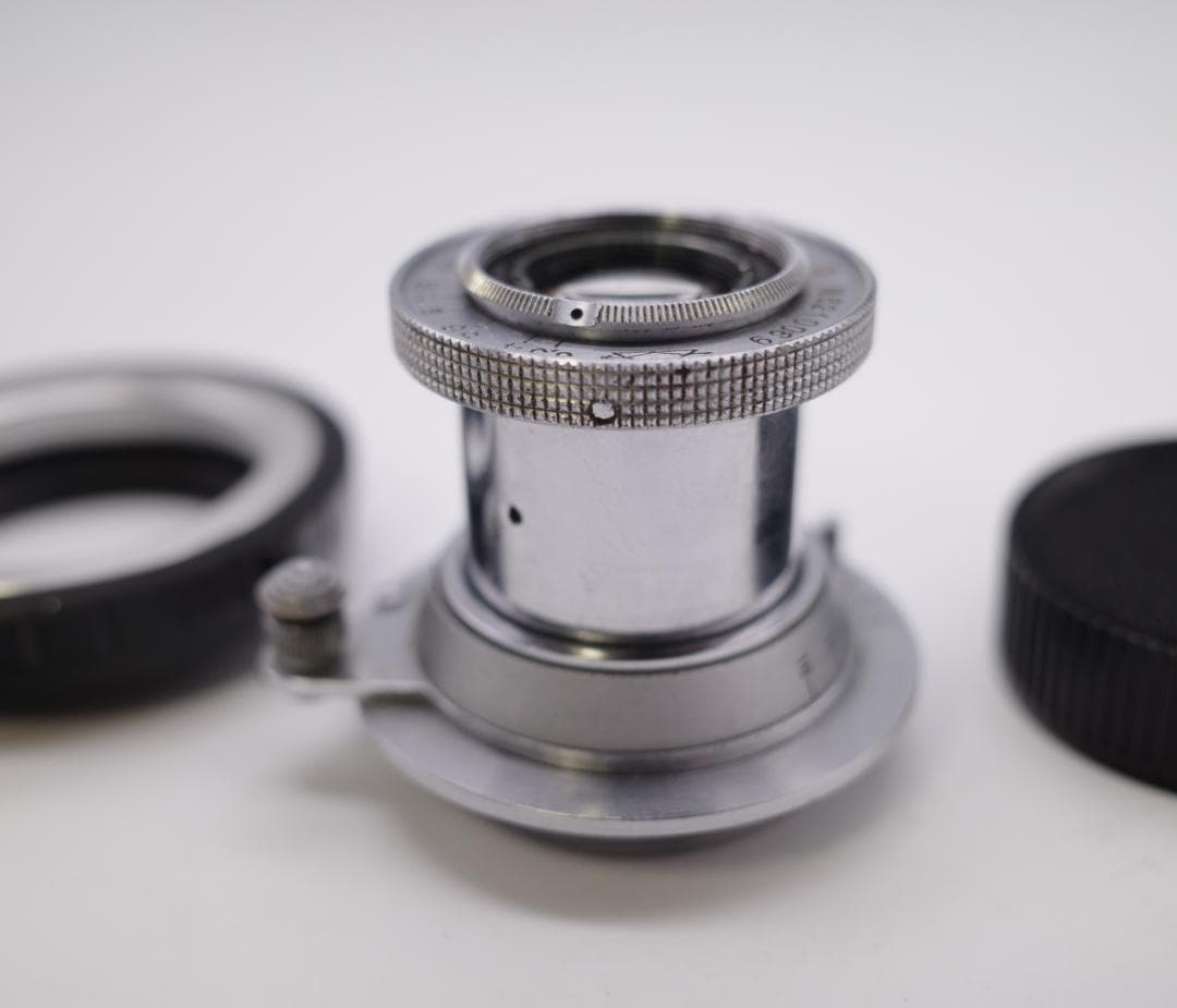 80　希少【RED P】 沈胴式 インダスター22　L39アダプター付