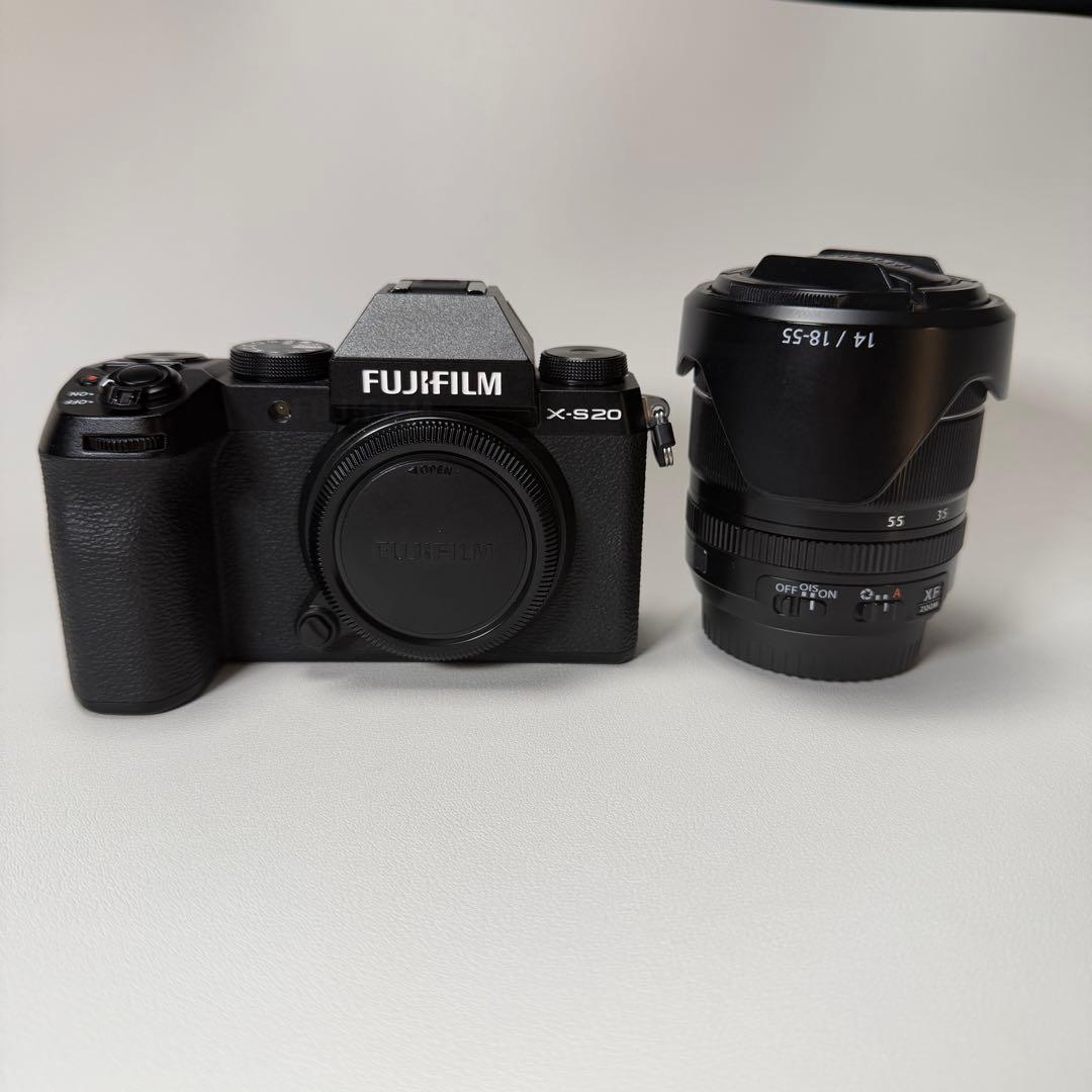 FUJIFILM X-S20 + XF18-55 f2.8-4 純正レンズセット