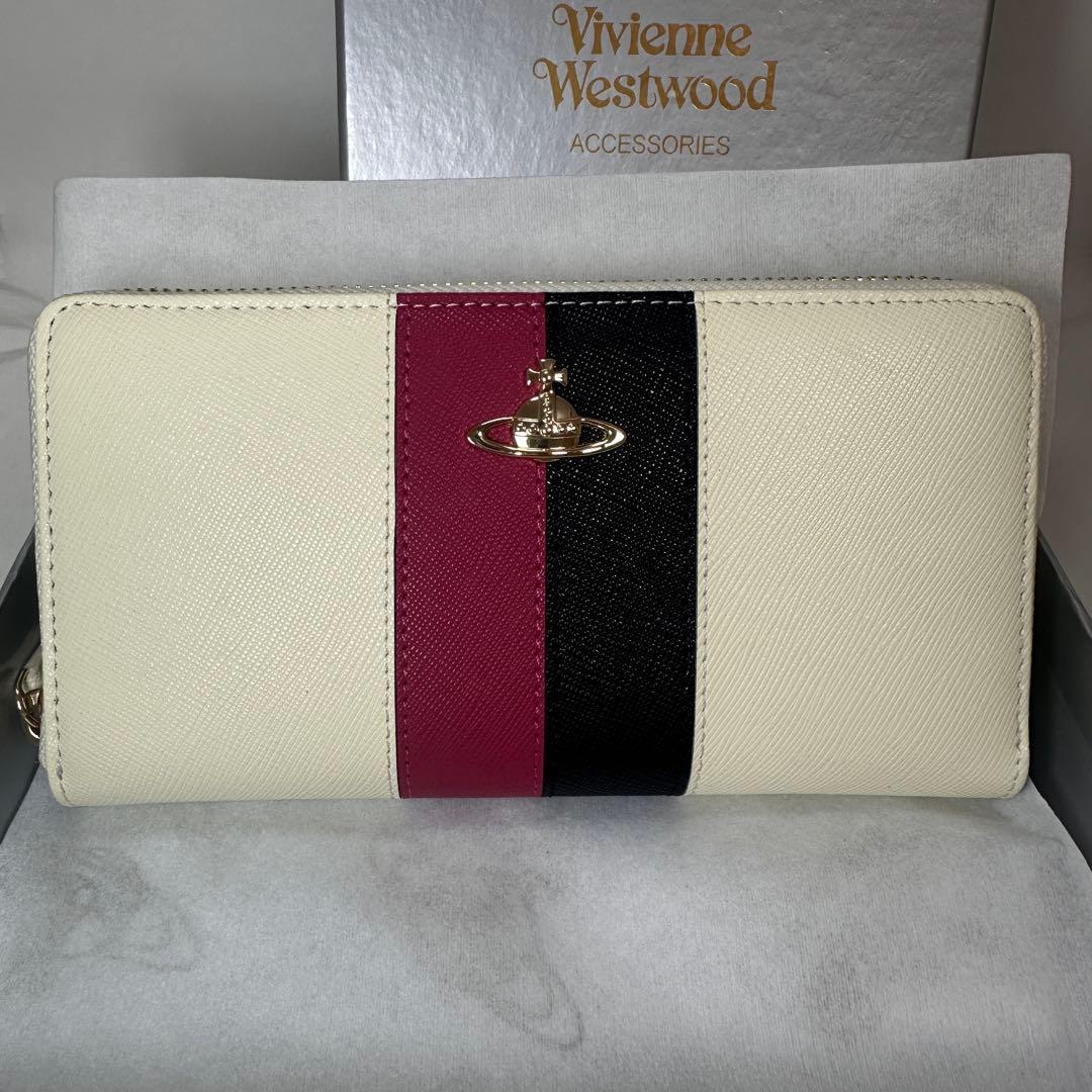 【人気新品】Vivienne Westwood 955VW353 長財布ホワイト