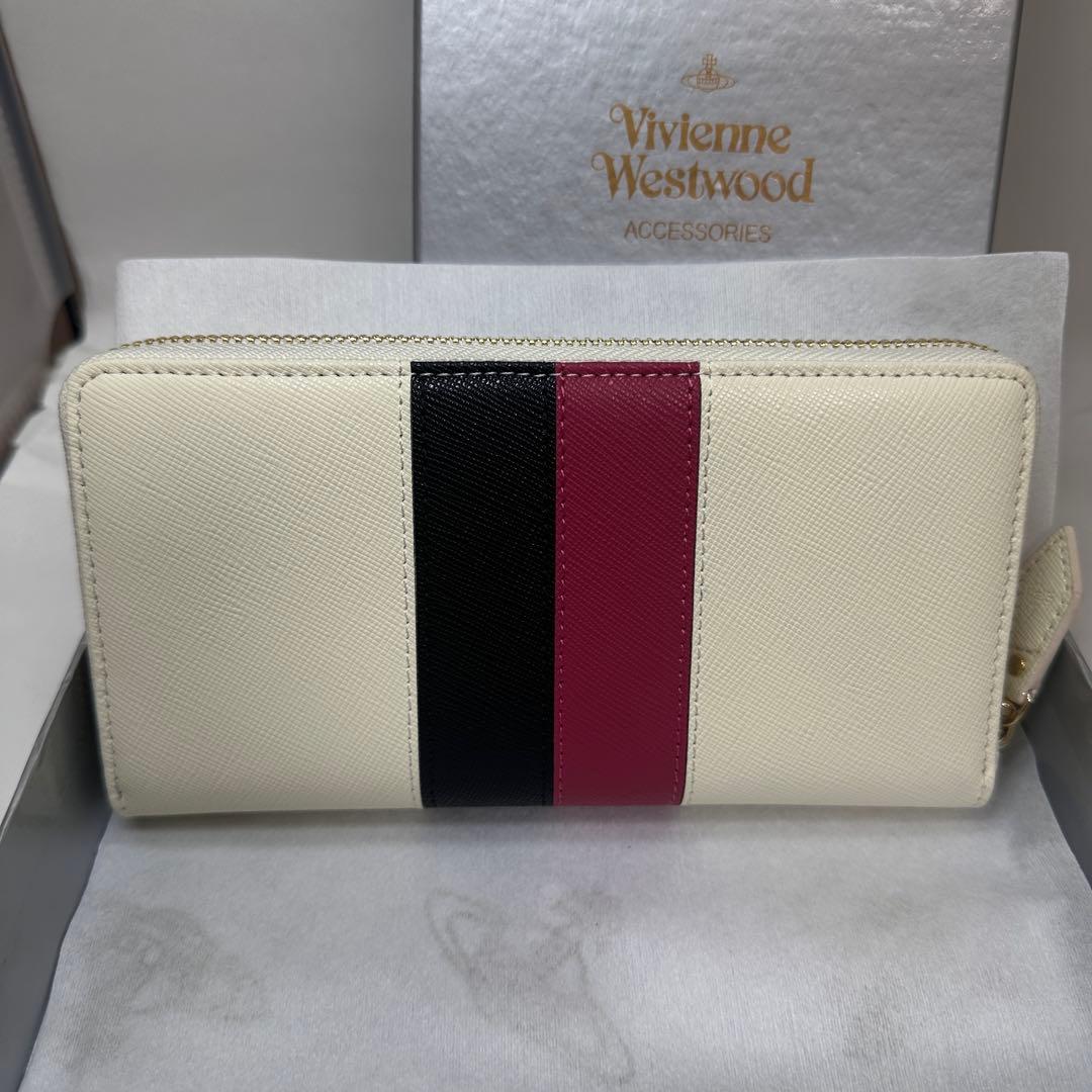 【人気新品】Vivienne Westwood 955VW353 長財布ホワイト