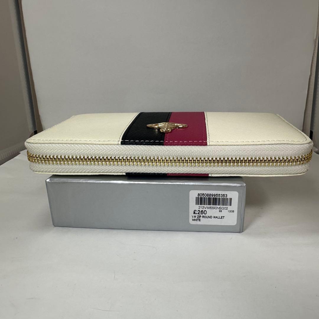 【人気新品】Vivienne Westwood 955VW353 長財布ホワイト