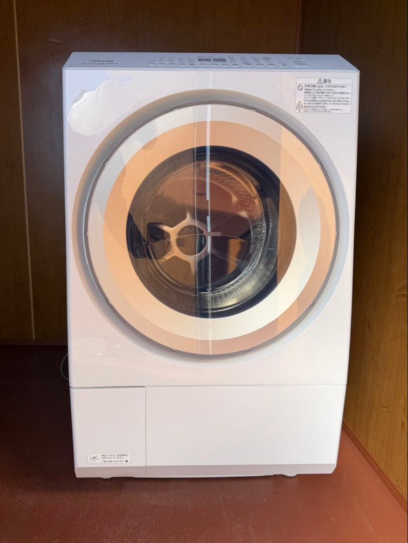 【極美品】ザブーン ZABOON 東芝 ドラム式洗濯機 TW-127XH3L