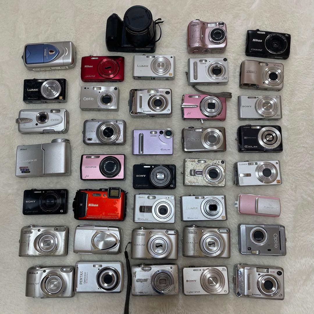 【ジャンク】デジタルカメラ　38台　まとめ売り
