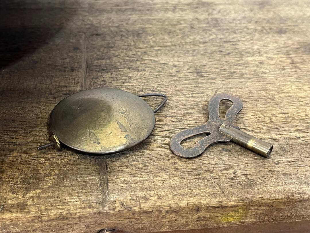 w*a様 アンティークSEIKOSHA 木製 ゼンマイ掛け時計 精工舎 古時計