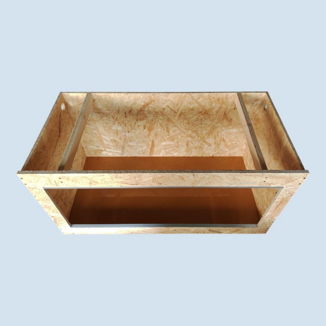 爬虫類ケージ 80×40×40㎝ ストッパー付属　全コ