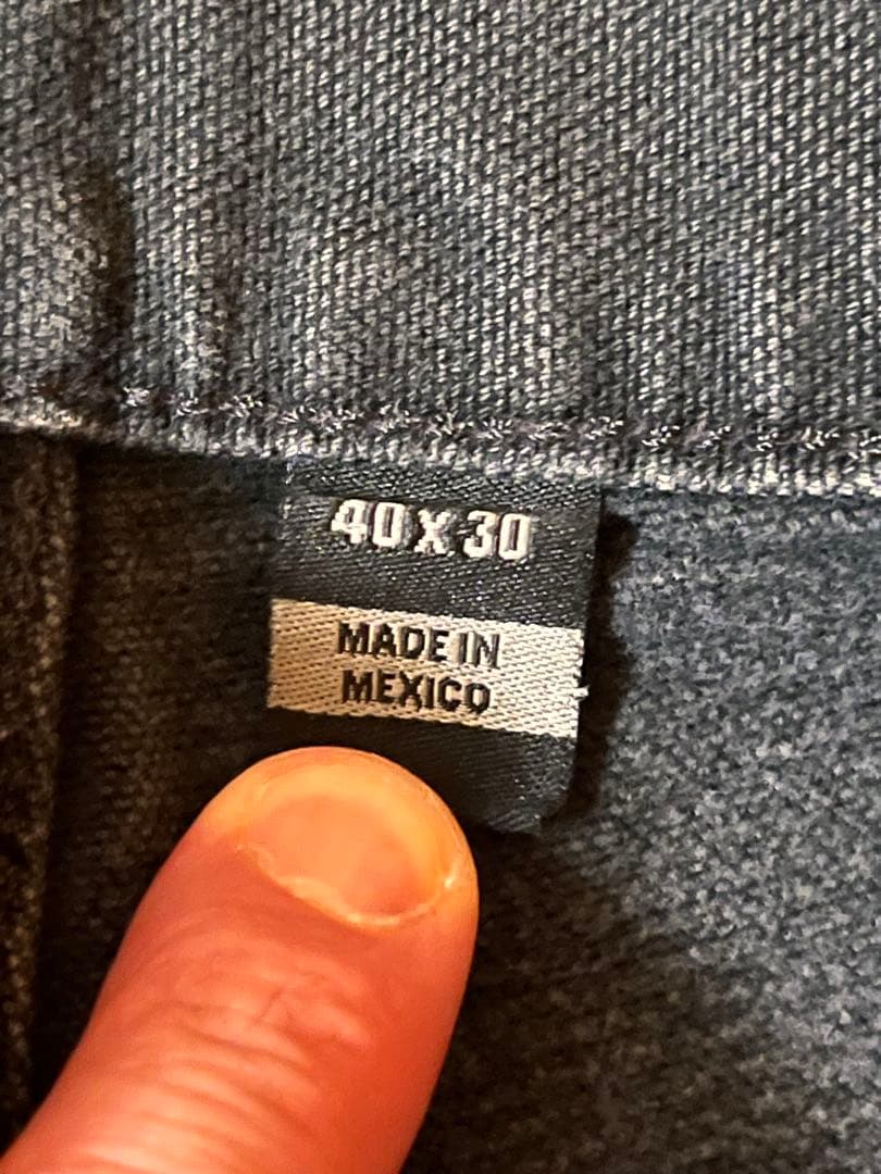 CARHARTT DOUBLE KNEE カーハートダブルニー　ブラック