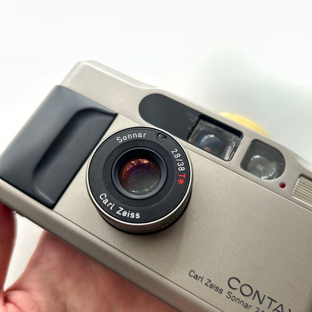 CONTAX T2 コンパクトフィルムカメラ Carl Zeiss ジャンク