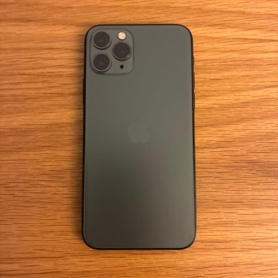 （SIMフリー）iPhone11pro 256GB ミッドナイトグリーン