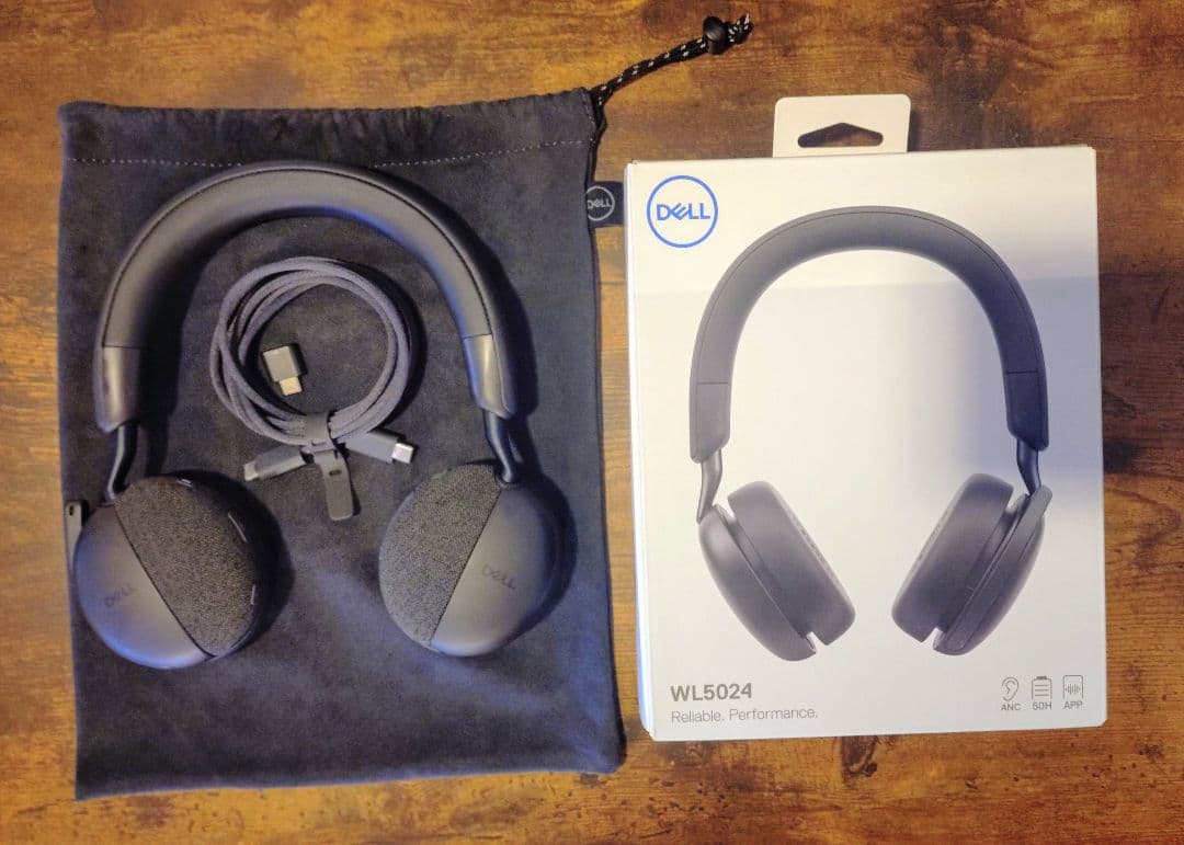 Dell WL5024 ワイヤレスANCヘッドセット