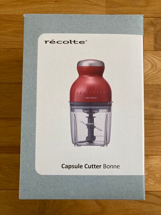 レコルト カプセルカッター ボンヌ RCP-3 カーマインレッド