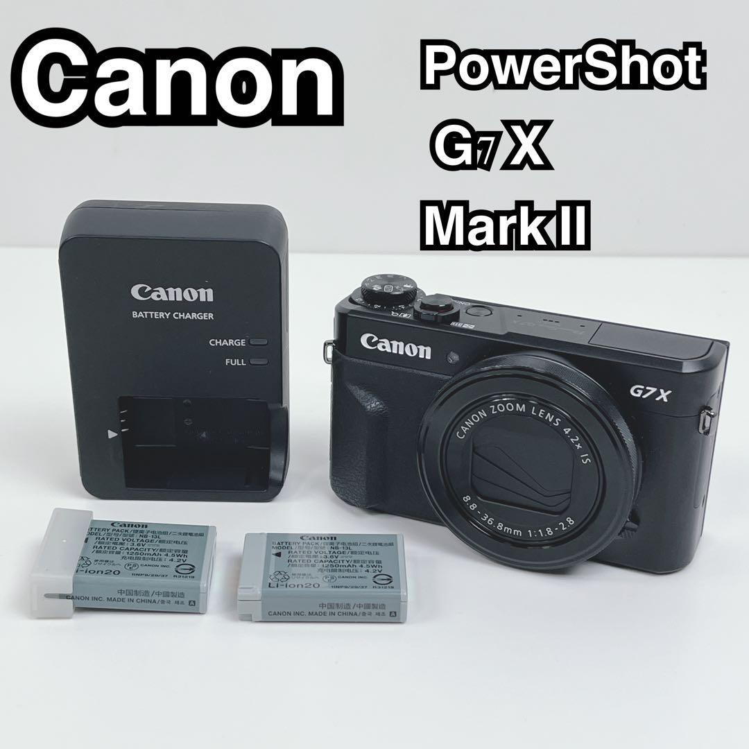 Canon PowerShot G7 X Mark II 本体 動作確認済
