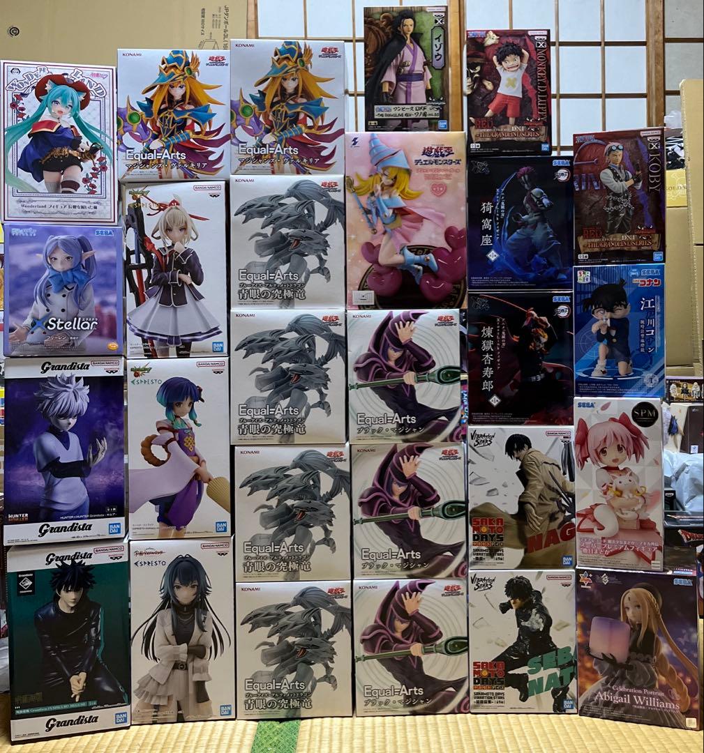 27個 プライズ フィギュア まとめ売り grandista 鬼滅の刃 遊戯王