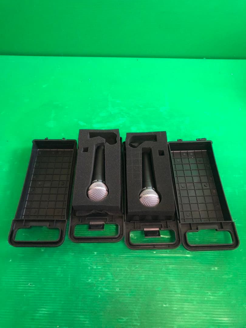 SHURE SM58 ダイナミックマイク 2本セット 動作未確認