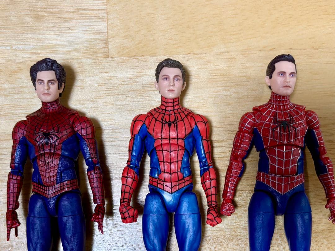み*ん様 マーベルレジェンド スパイダーマン：ノー・ウェイ・ホーム 3体セット