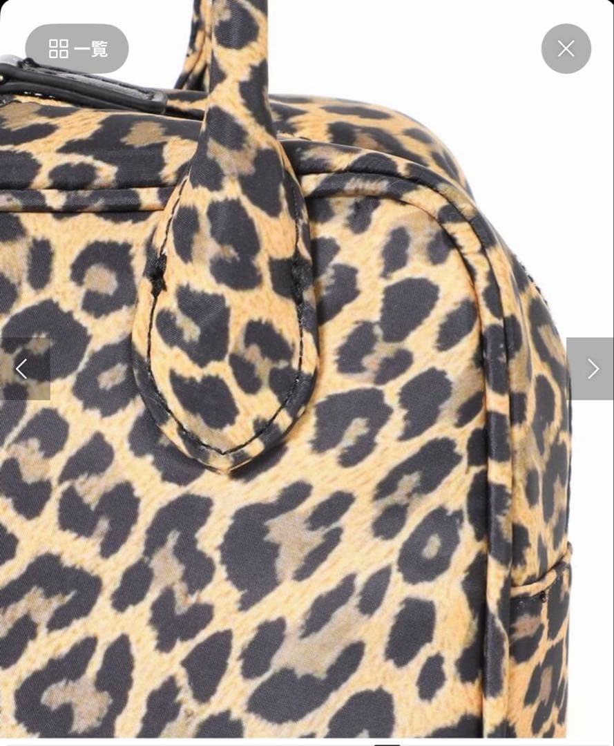 バッグ OUTDOOR PRODUCTS 2WAY CUBE BAG LEOPARD