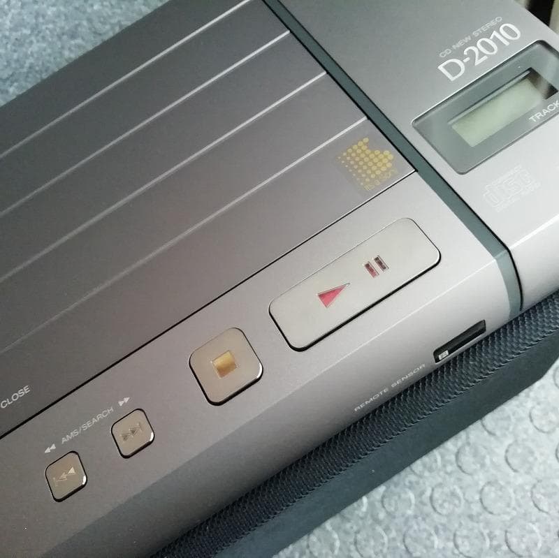 ★SONY D-2010 CDニューステレオ カセット部不動ジャンク★ソニー