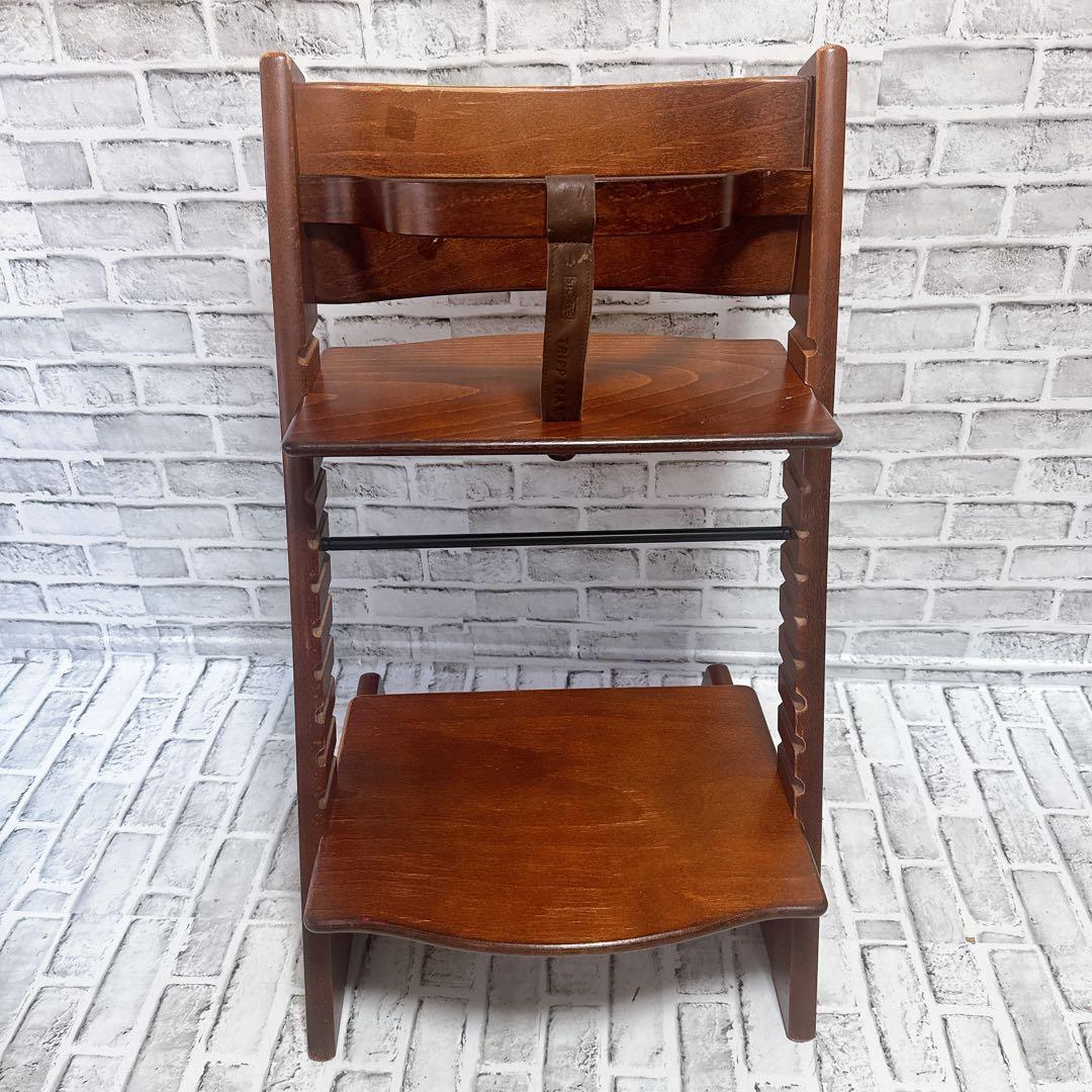 STOKKE TRIPP TRAPP ベビーチェア ハイチェア 子供　革ベルト