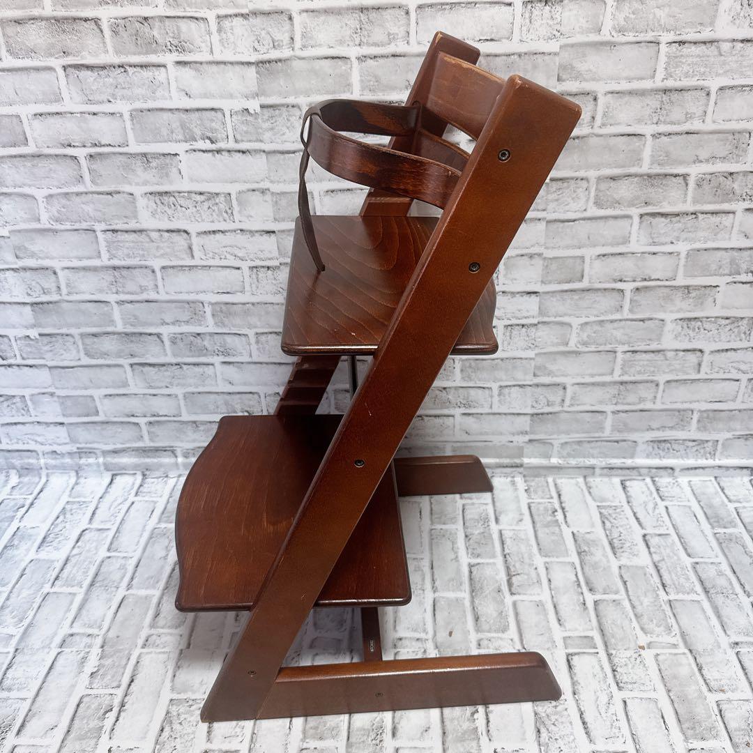 STOKKE TRIPP TRAPP ベビーチェア ハイチェア 子供　革ベルト