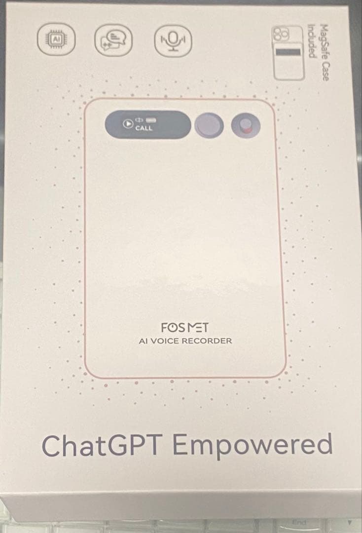 FOSMET X Note Rec10 AIボイスレコーダー 中古