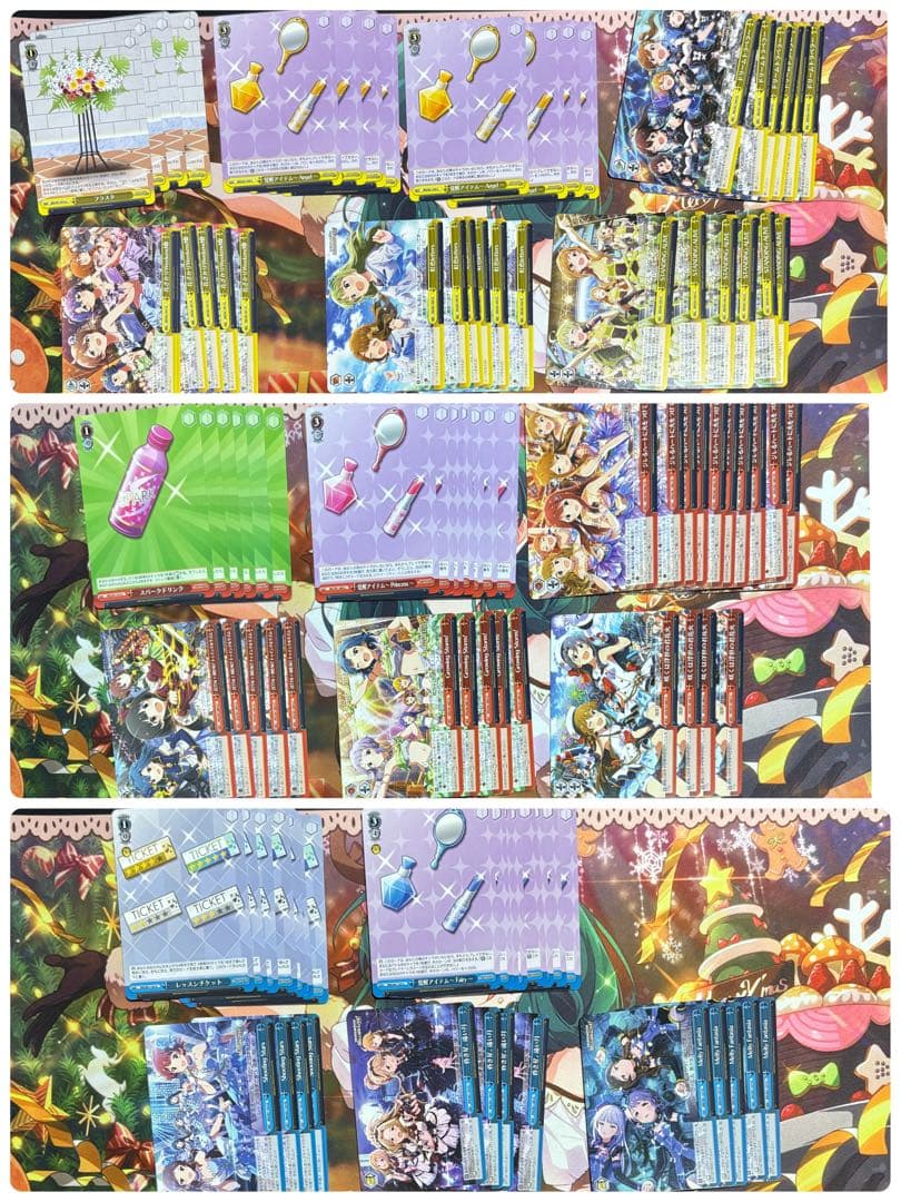 アイドルマスターミリオンライブ ヴァイスシュヴァルツ 1弾4コン+2弾まとめ売り