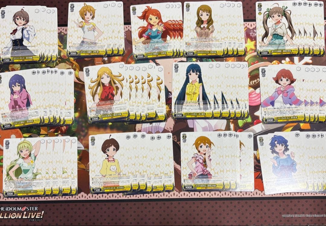 アイドルマスターミリオンライブ ヴァイスシュヴァルツ 1弾4コン+2弾まとめ売り