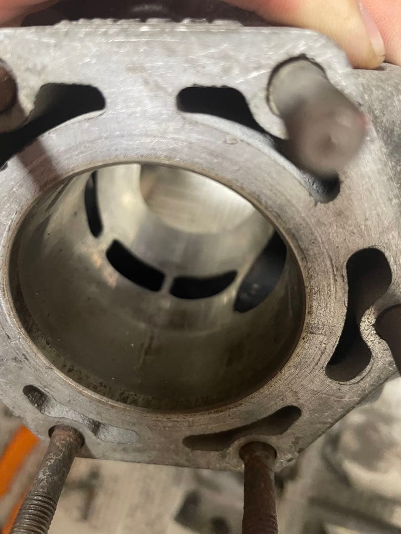 NSR250R MC16用　中古シリンダー&ピストンセット