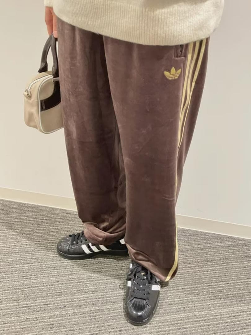 adidas originals BROWN ブラウン ジャージ 新品 XL 茶