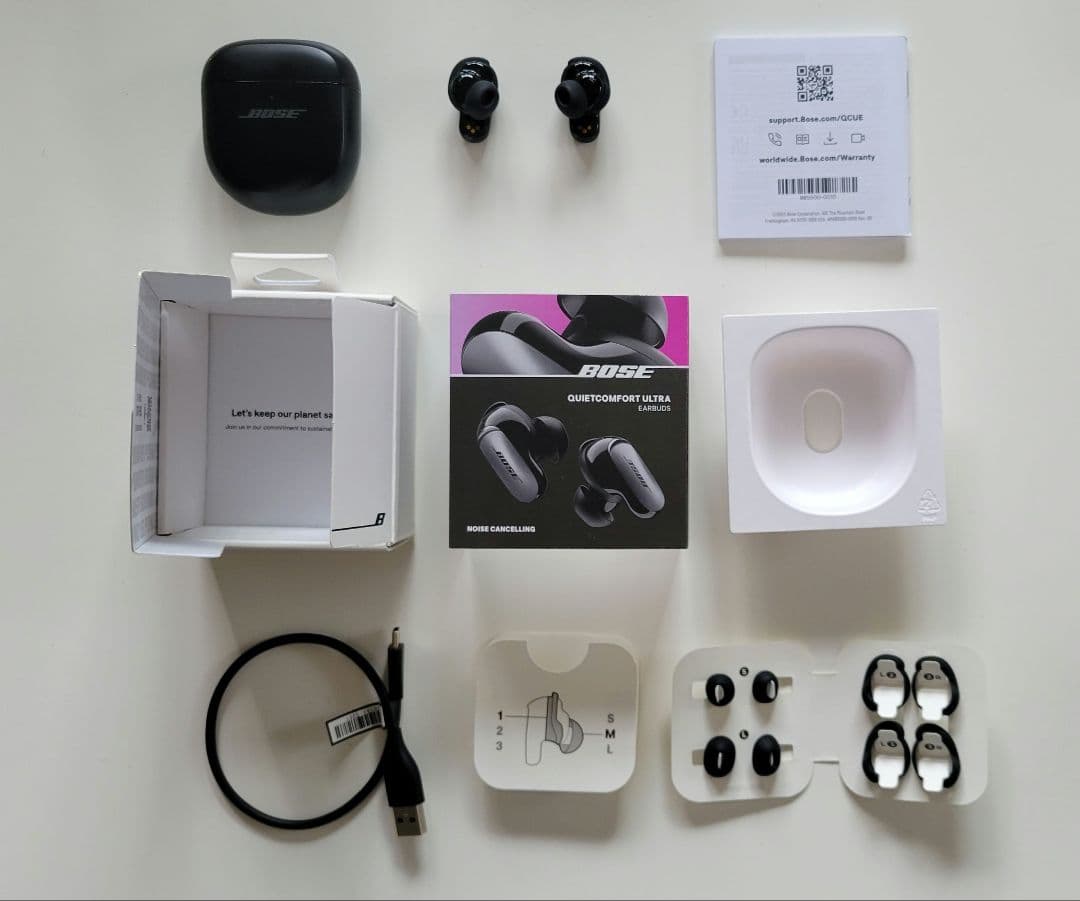 BOSEのQuietComfort Ultra Earbuds第1世代　ブラック