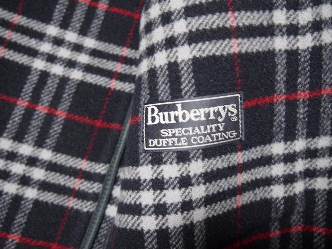 【美品】バーバリーズ Burberrysダッフルコート ノバチェック 英国製