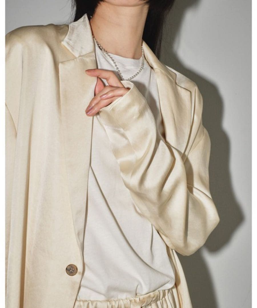 Todayful Satin Over Jacket 美品